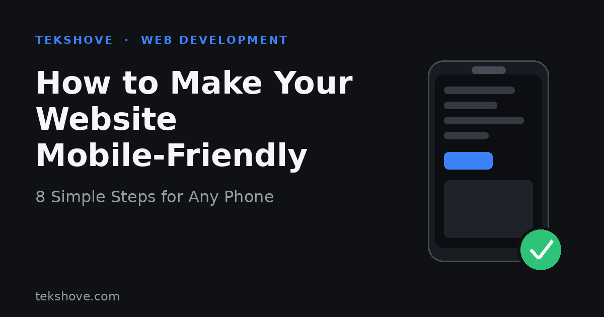 use day3-featured-square-1200.png | alt: how to make website mobile friendly - responsive design on a phone