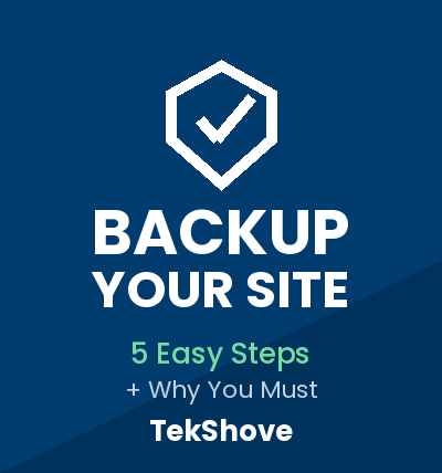how to backup a website in 5 steps