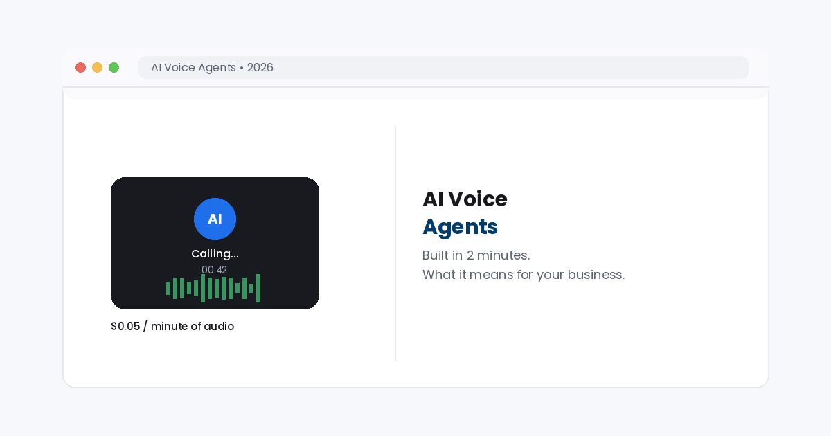 ai voice agents guide for businesses 2026