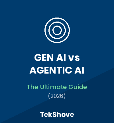 generative ai vs ai agents vs agentic ai guide 2026