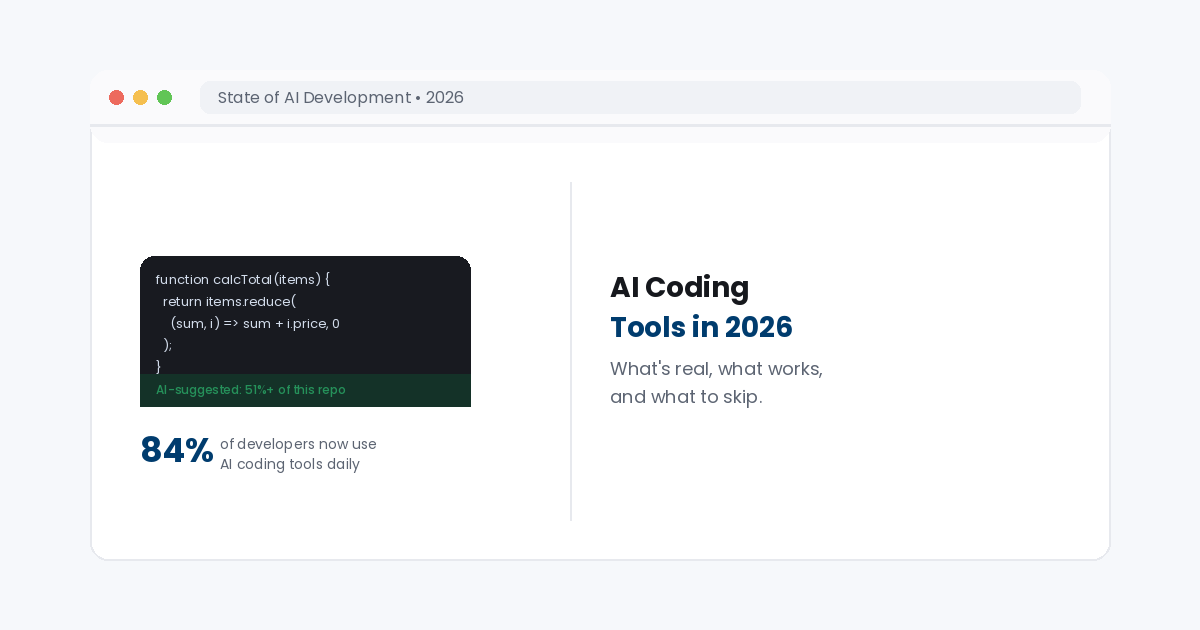 ai coding tools 2026 guide