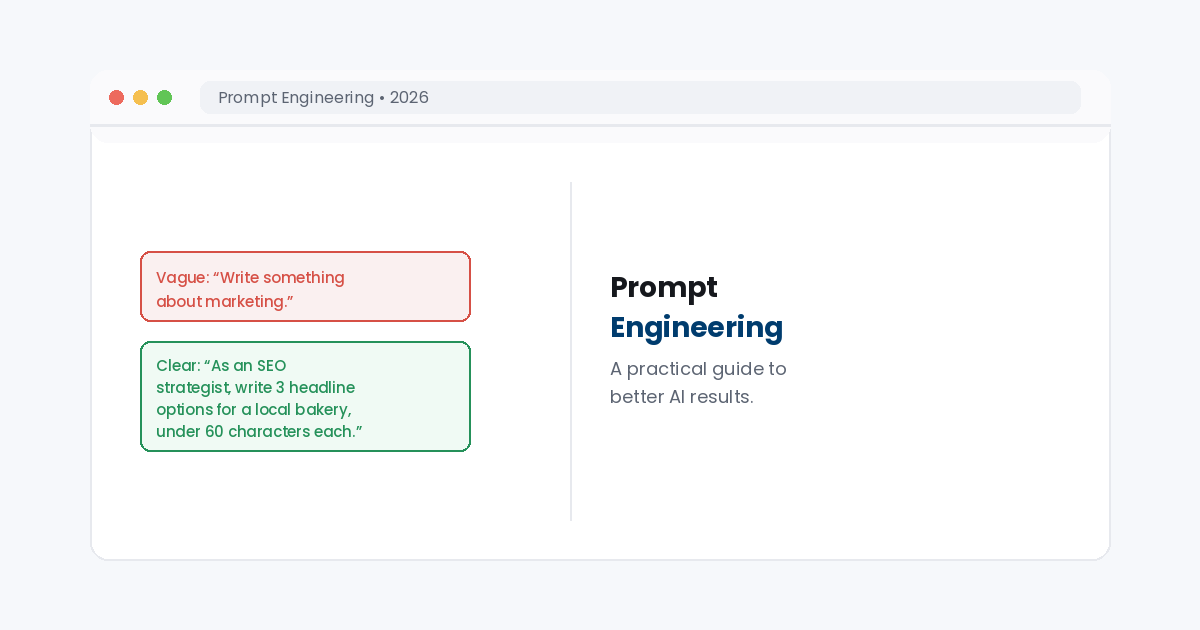 prompt engineering guide 2026